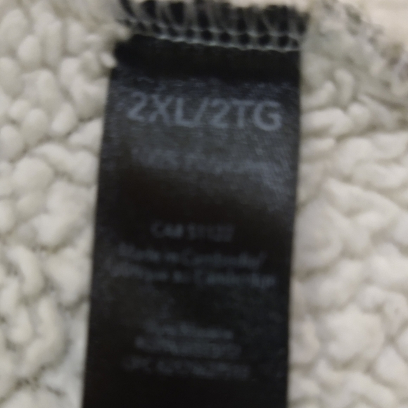 Host Pick Size 2X Plus warm winter fleece zip-up sweater - Picture 8 of 12